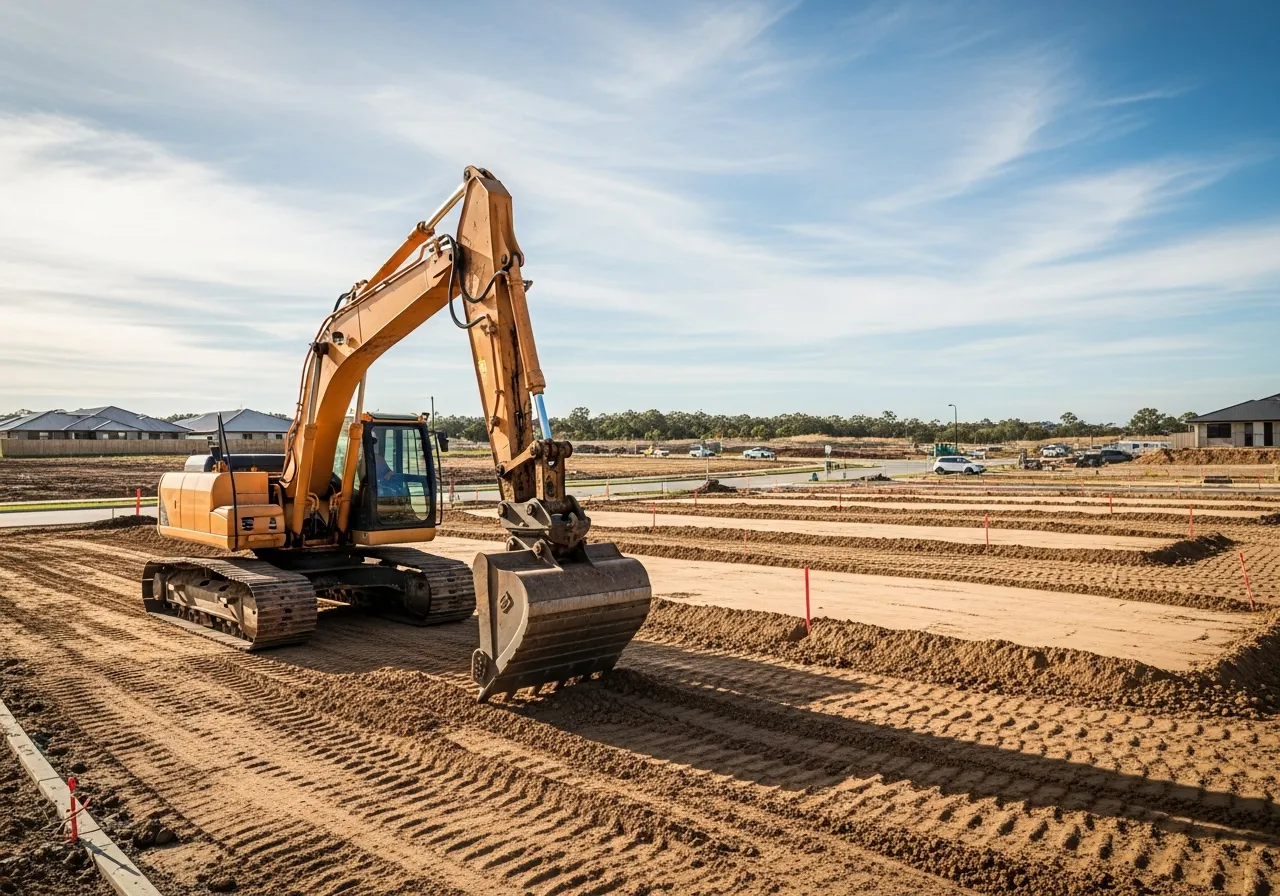 Earthmoving in Ormeau: New Estate Builds & Pad Preparation — Sollid Solutions Gold Coast