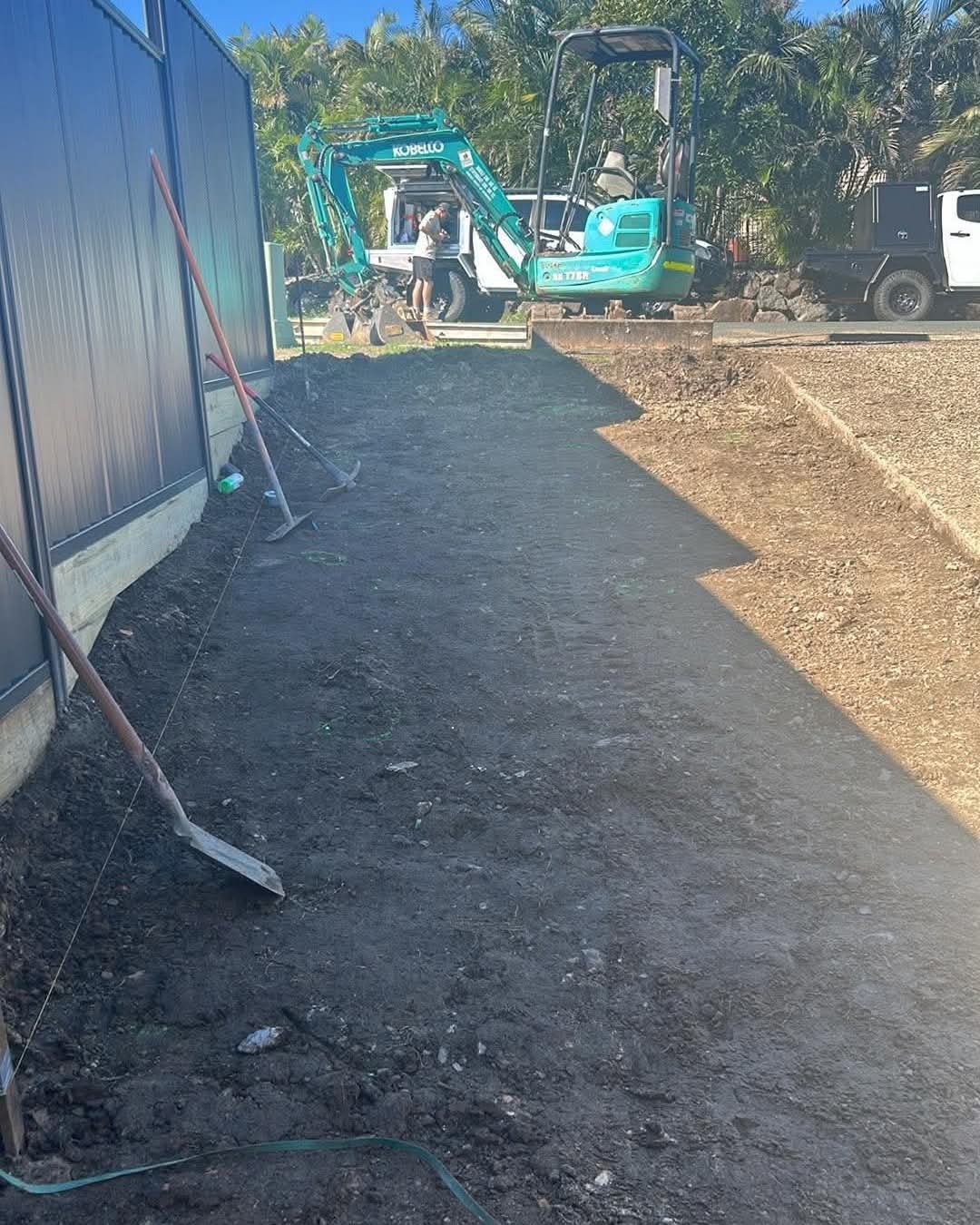Tight-Access Site Prep in Ormeau — Levelled & Ready for Concrete — Sollid Solutions Gold Coast