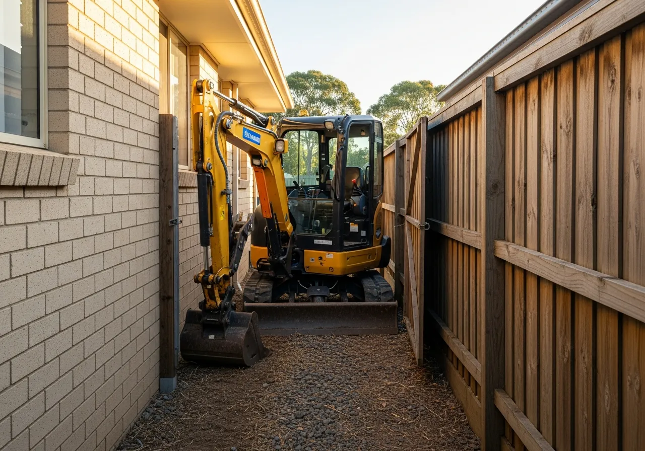 Earthmoving in Robina: A Guide to Tight Suburban Access — Sollid Solutions Gold Coast