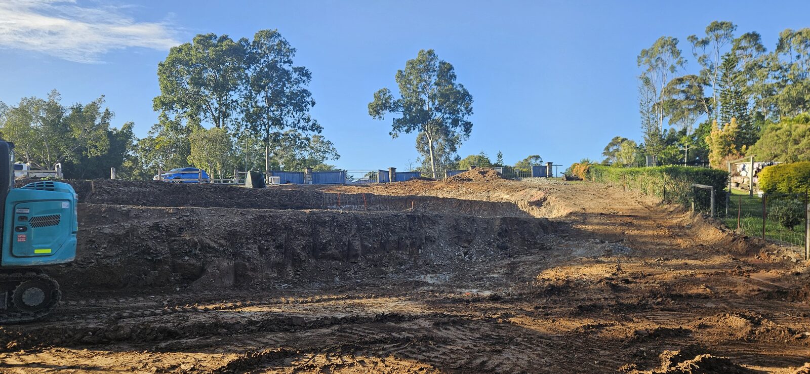 The Site Cut Is Finished — Sikander's Dream Home Block Ready for the Next Stage — Sollid Solutions Gold Coast