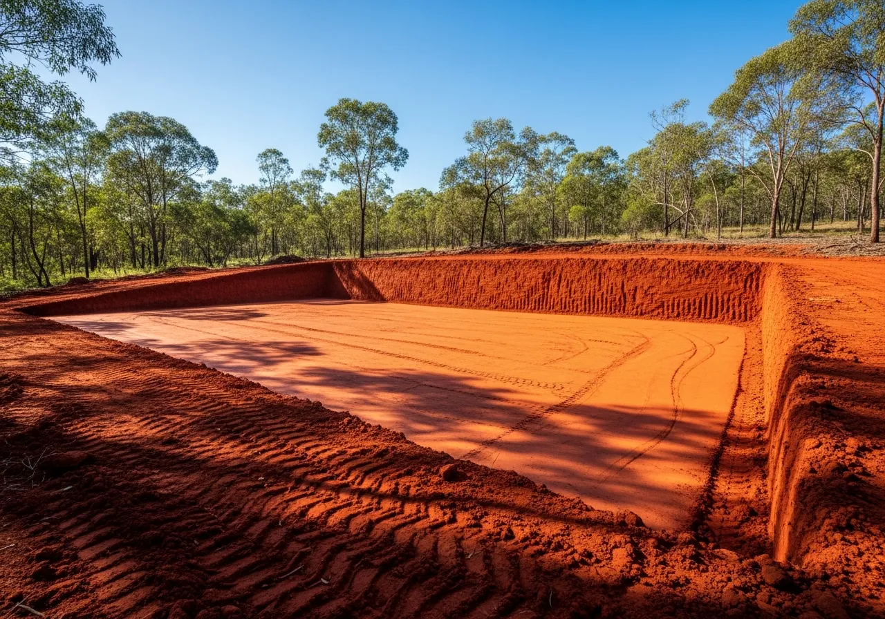 Mudgeeraba Acreage Site Cut — Site Cuts Mudgeeraba Gold Coast