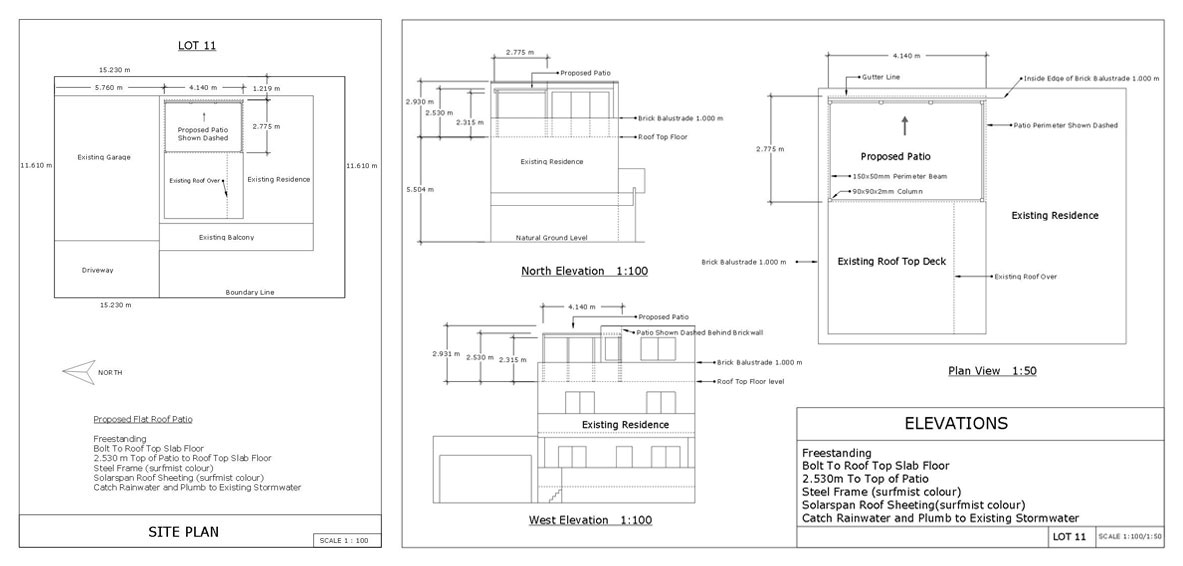 Council Submission Plans