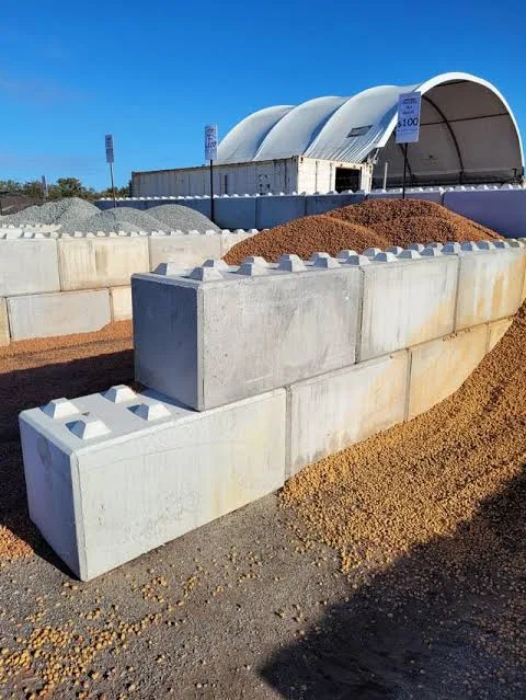 1800mm concrete lego block 3-way joiner for sale Gold Coast