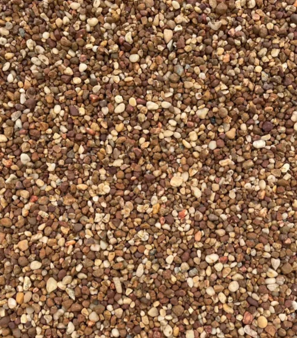10mm Sollid Orange decorative pebbles Gold Coast