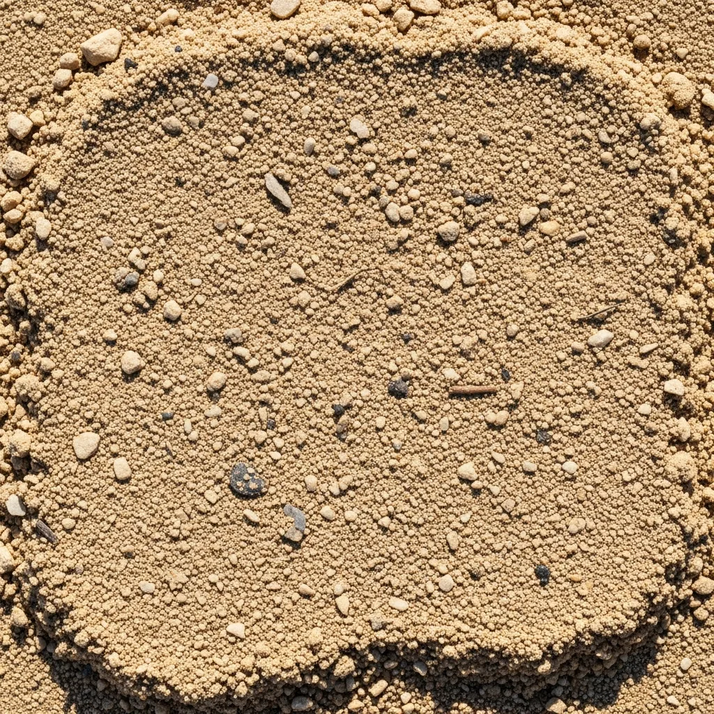 Fine unprocessed natural sand Gold Coast