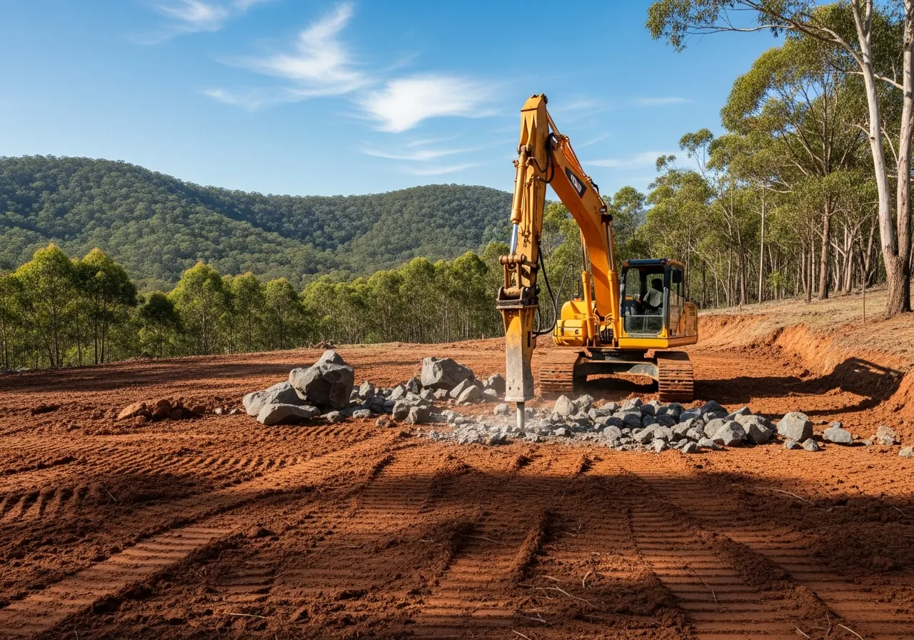 Earthmoving Mudgeeraba Gold Coast — Sollid Solutions